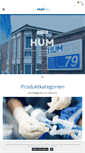 Mobile Screenshot of hum-online.de